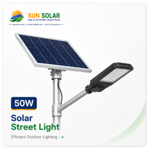 50W Semi-Integrated Solar Street Light